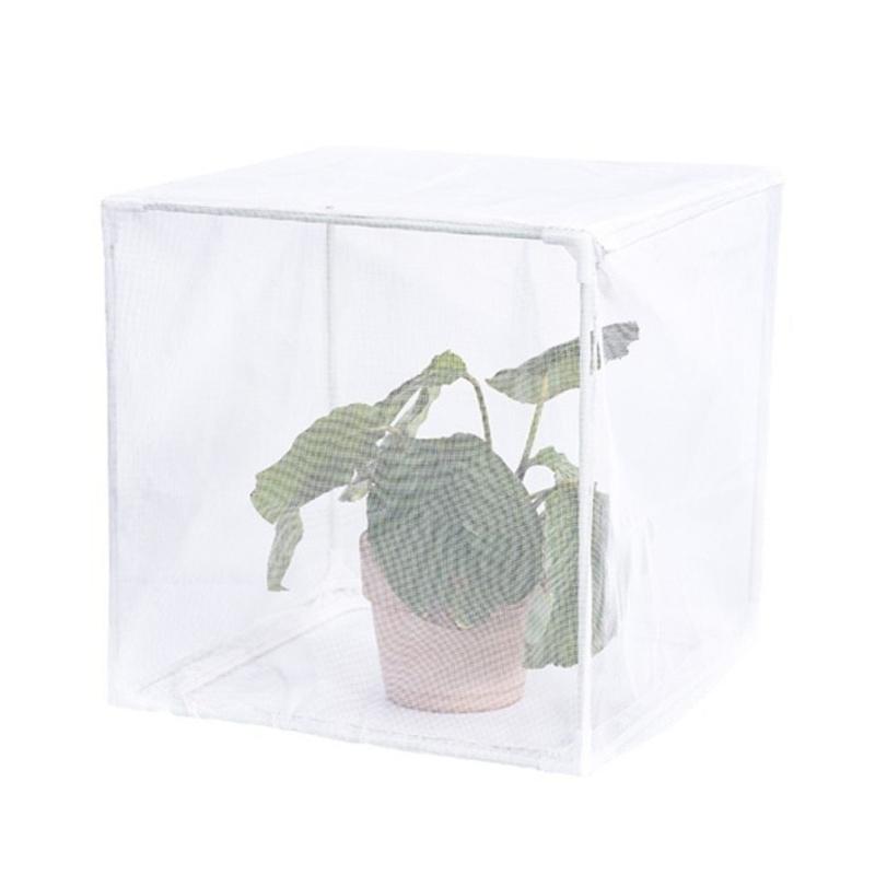 Small Greenhouses Shelter For Vegetables Herbs Shrubs Durability PVC Materials Easyly Setups Foldable