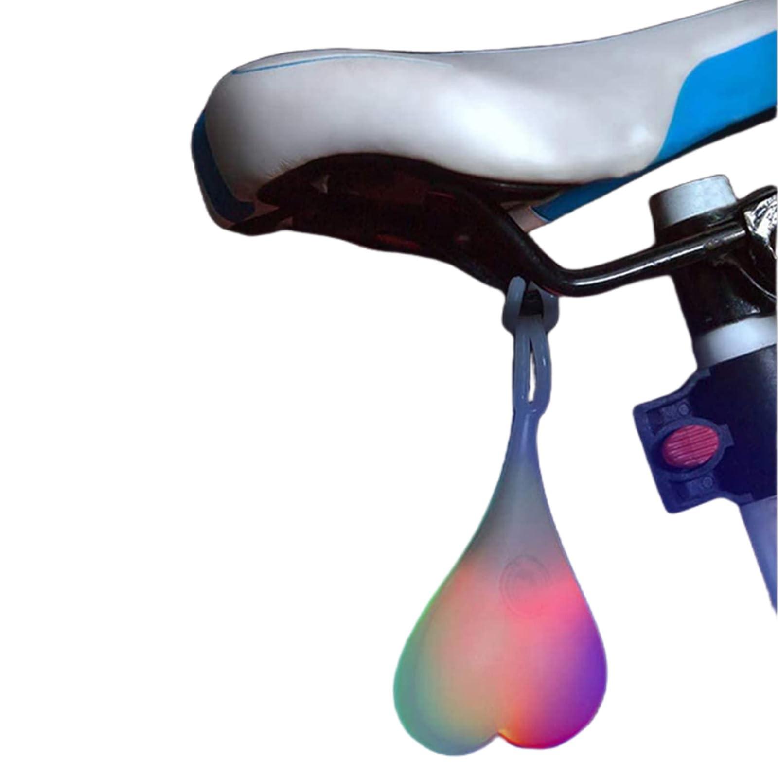 

Bike Tail Light Waterproof Riding Front Rear Light Bike Headlight Led Light Heart Ball Egg Lamp Bike Accessories