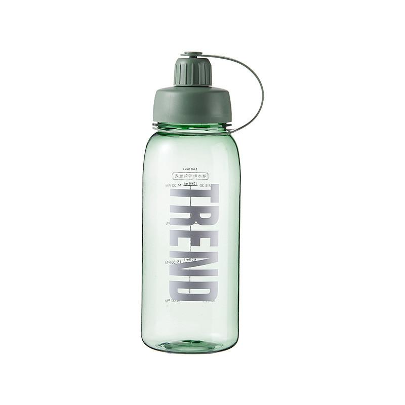 Plastic Sports Water Bottle With Logo Embossed For Outdoor Fitness And Gift Use