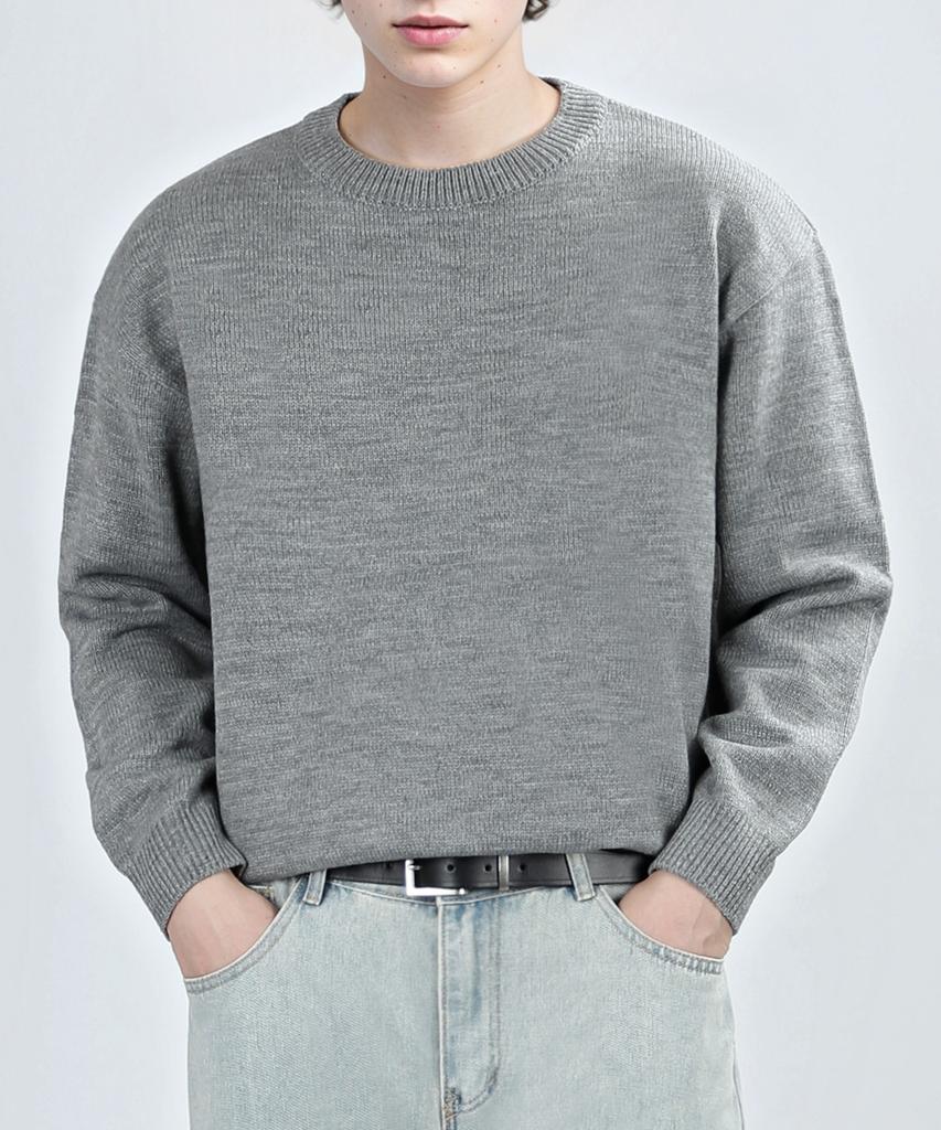 VERYVAIN Balance Round Knit (Gray)
