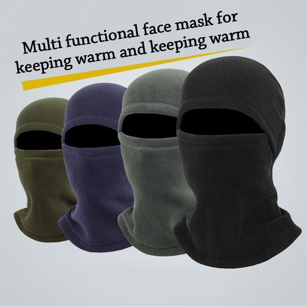 Windproof Winter Hat Polar Fleece Ski Mask Caps Fashion Men Bonnets Women Men