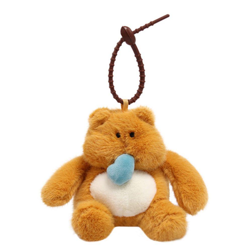 bookaz [буказ] Брелок «Сопливый Толстый Медведь» Pull-up snot bear keychain