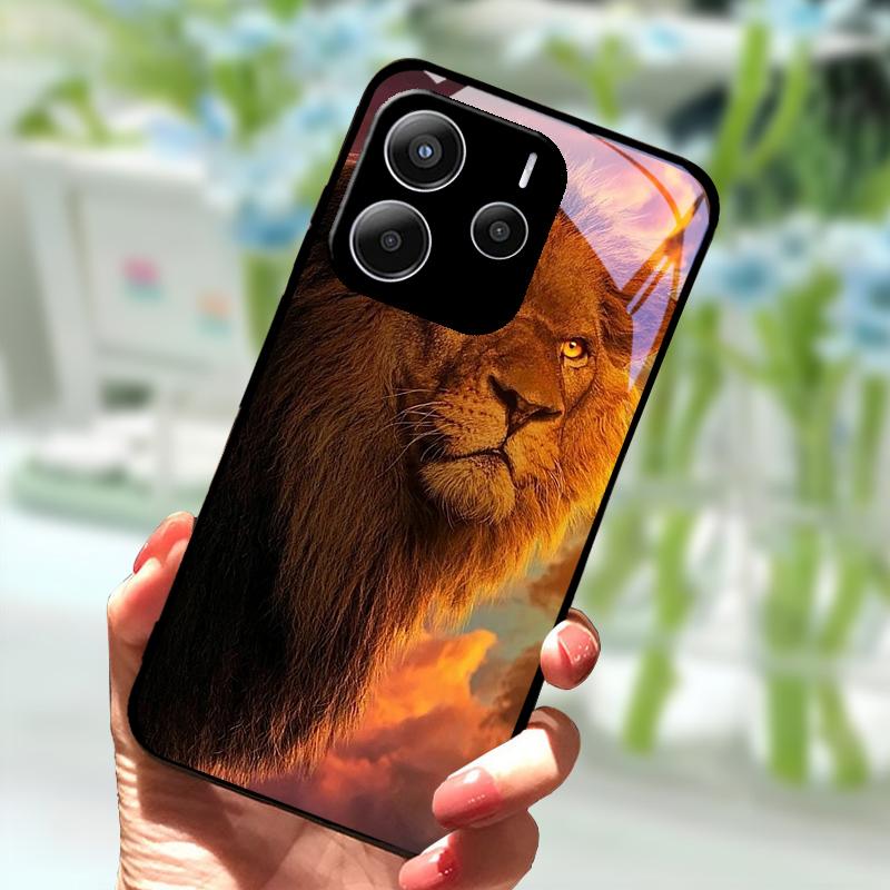Coque For Redmi Note14 Glass Case 14 Pro 4G 5G New Popular Tempered Glass  Phone Cover For Redmi Note 14 Pro+ 5G Protector Cases