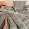Warm Winter Blanket Milk Velvet Fleece Flannel Soft Thick Plush Blankets For Bed Sofa Single Double Couple Size Fluffy Bedspread