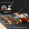 Japanese Style Glass Tea Maker Set with Electric Ceramic Stove