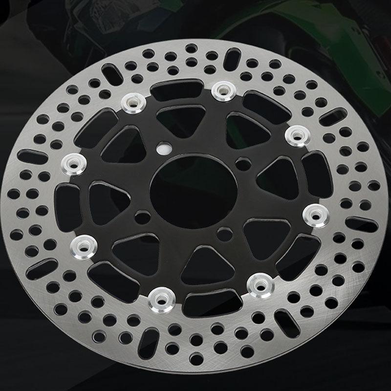 Universal motorcycle CNC aluminum 4-hole 255* 55 Floating disk brake disc for 800NK motorcycle