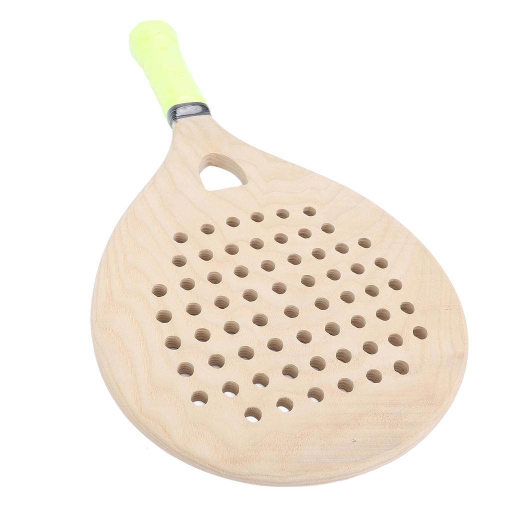 Beach Tennis Paddle Lightweight Wooden Beach Tennis Racket Better Control Anti Slip