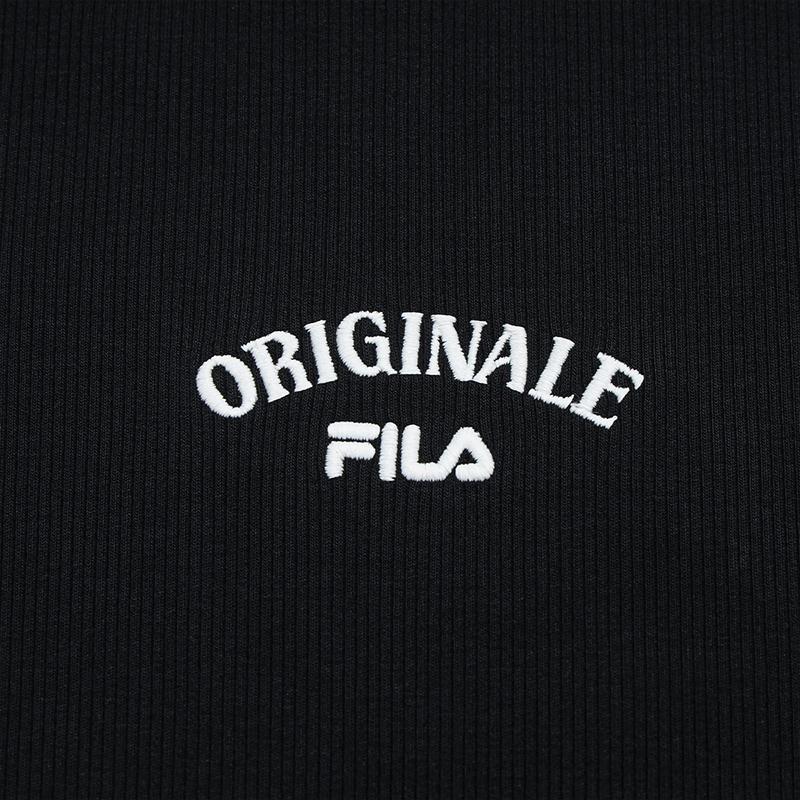Fila Original Moisture Wicking Casual Regular Sleeve T-Shirt Women Tops F11W639115FBK