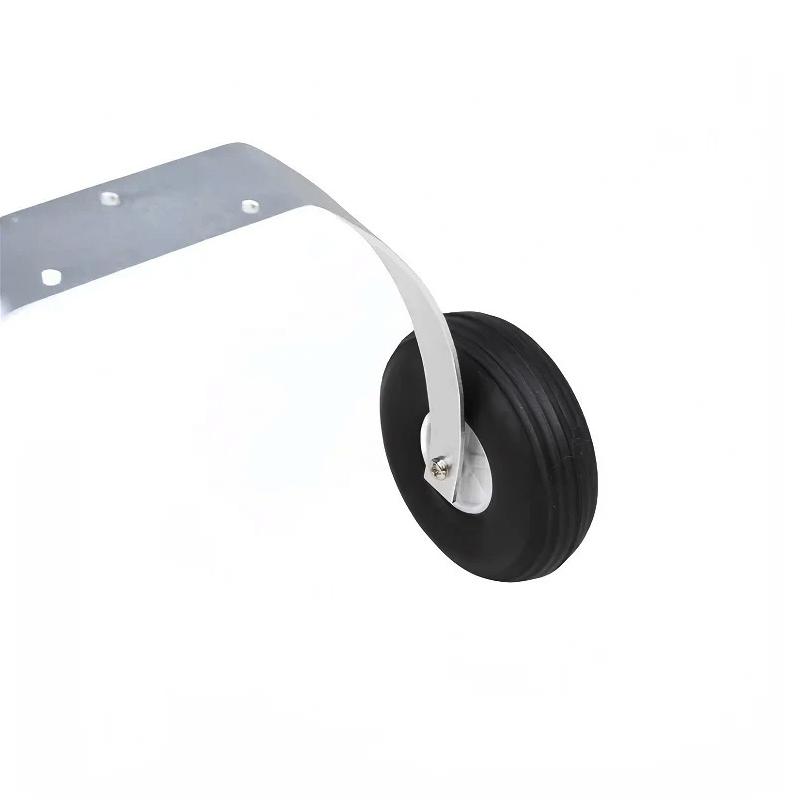 NEW 2Pcs High Elastic PU Rubber Wheel Diameter 1/1.25/1.5/1.75/2/2.25/2.5/2.75 Inch For RC Fixed-Wing Airplane Model DIY Tires