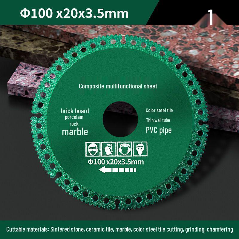 

A18 Professional Woodworking Saw Blade for Wood, Aluminum, PVC, Alloy Cutting - Electric Angle Grinder Compatible.