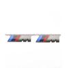 BMW Gray Car Emblem Stickers for M330i, M340i, M550i, M240i, and M530i Tail Modifications