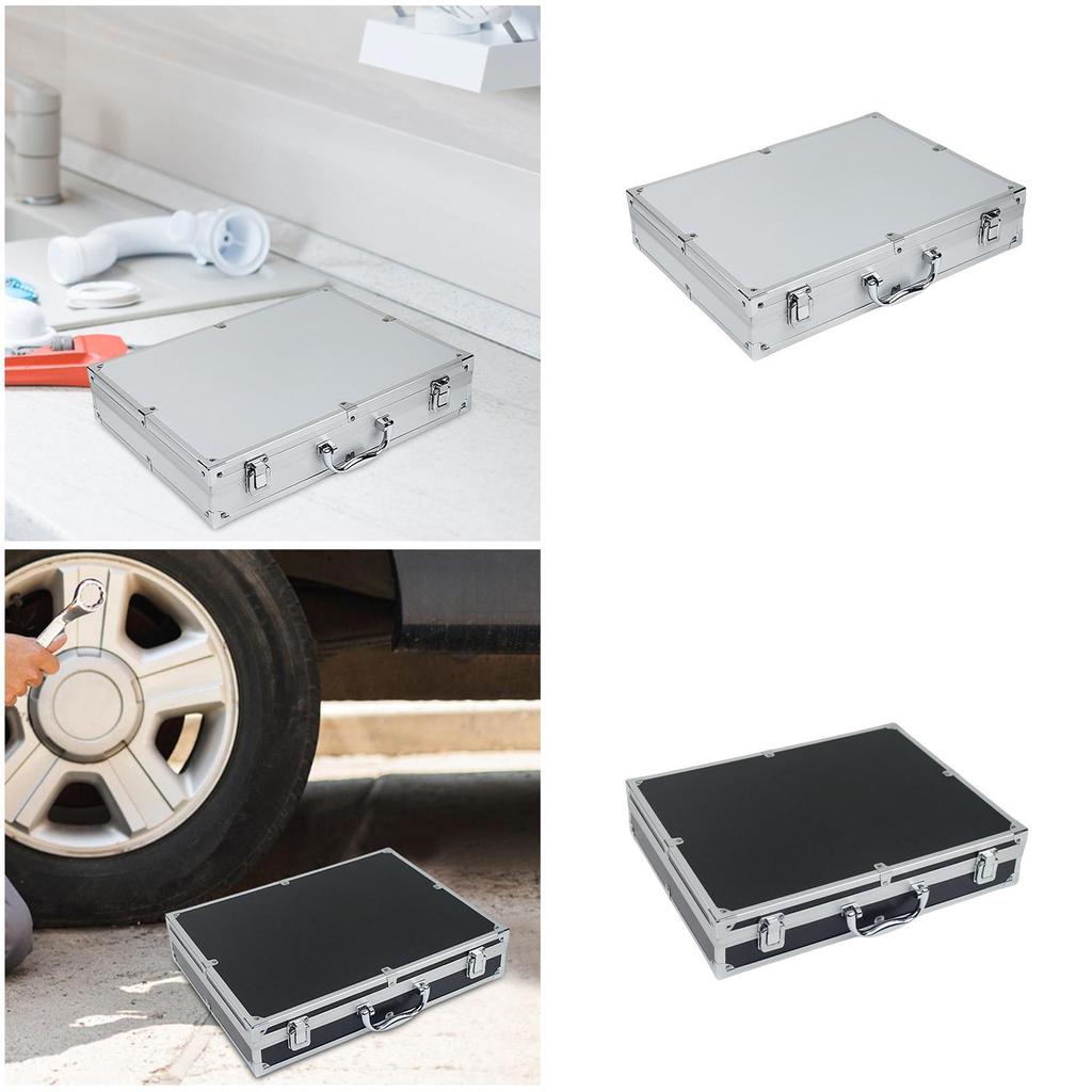 Aluminum Alloy Tool Box Organizer Briefcase Professional Portable Carrying Suitcase Carry Case for Travel Outdoor Warehouse