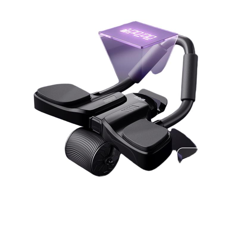 Automatic Rebound Ab Roller with Elbow Support
