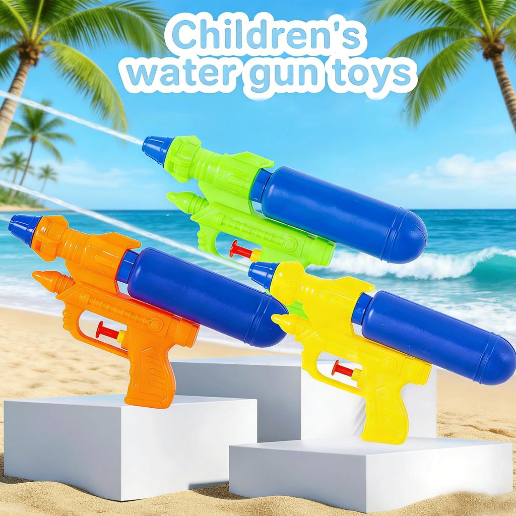 Colorful Pistol Water Guns Toy Squirt Gun Summer Outdoor Beach Pool Water Fight Game Manual Water Blaster Pistol For Kids Gifts