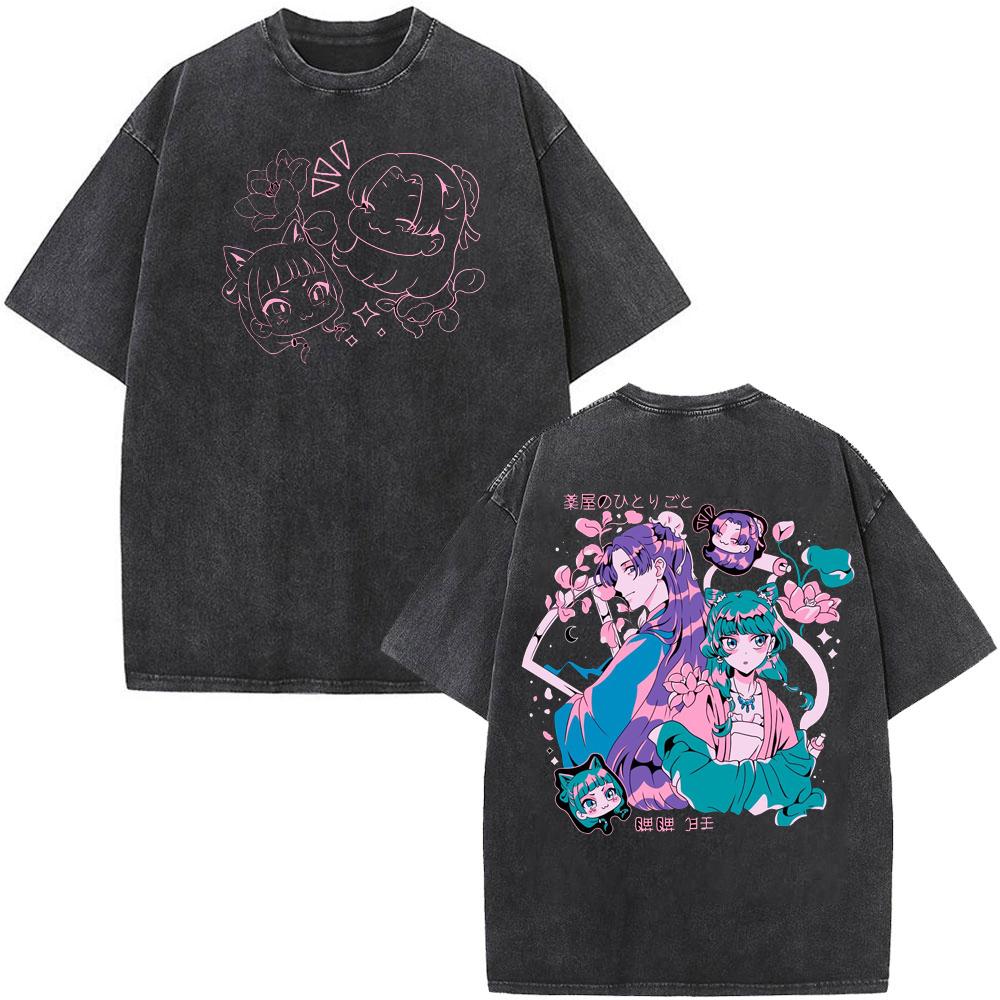

Anime The Apothecary Diaries Jinshi T Shirt Maomao Print Tshirt Women Unisex Fashion Clothing Summer Short Sleeve 100 Cotton Tee L