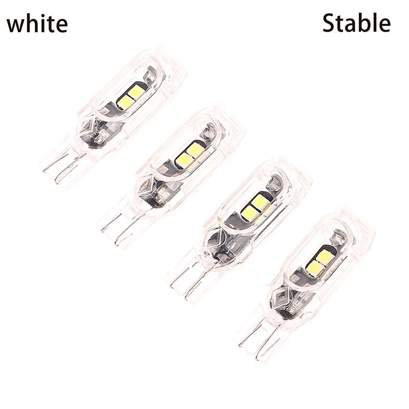 

4 шт. T10 2835 3030 5Smd W5W линза светодиодная стробоскопическая лампа стабильно мигающая салонная парковочная лампа подсветки номерного знака 12 В автомобильные задние фонари