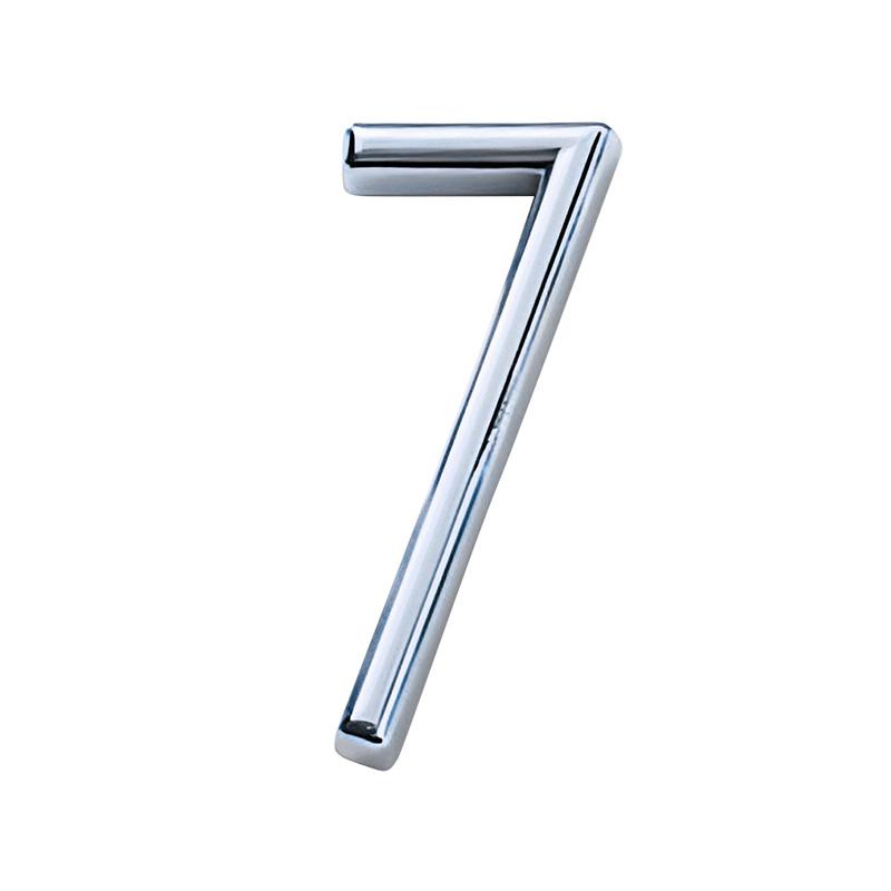 1PC 3D House Number Door Number Plate Door Plate ABS Resin Sticker Address Sign Home Decor