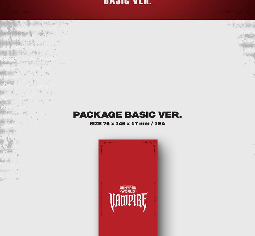 (VAMPIRE BASIC Ver.) ENHYPEN - WORLD COUPON CARD COLLECTION