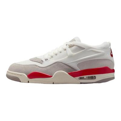 Air 4 RM Fire Red Scarpe da Ginnastica da Uomo Panna Vela Grigio College HF8126-100