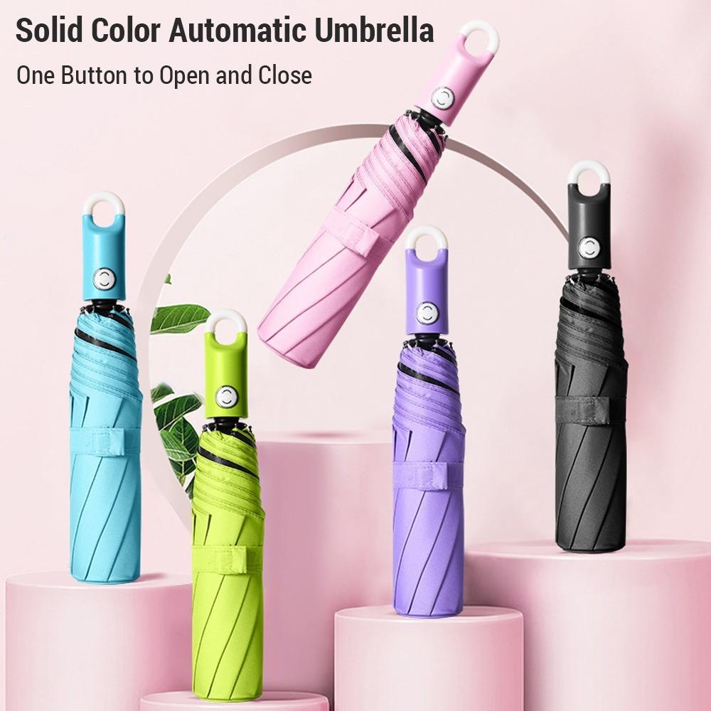 3-Folding Windproof Umbrella Lightweight Compact Umbrella Durable Rain Umbrella  for Men and Women