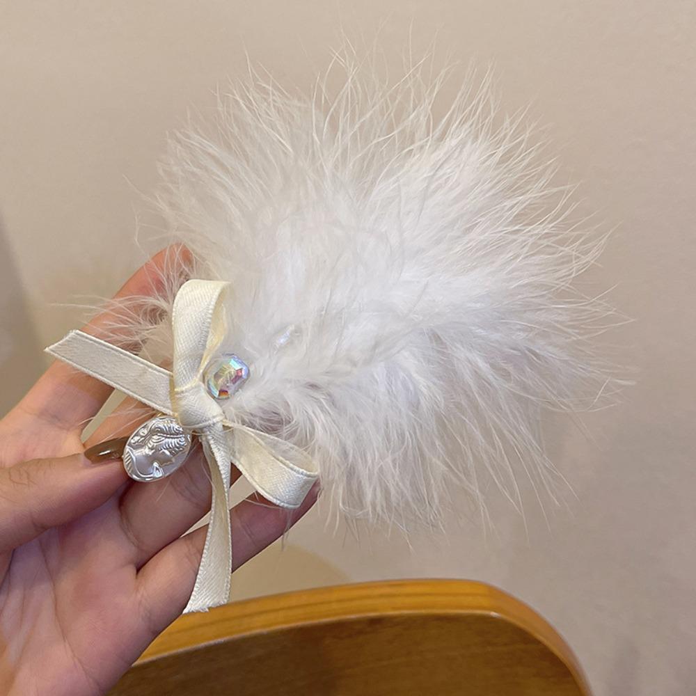 Photo Props  Hair Accessories Feather Hair Clip Korean Style Hairpin Female Barrettes