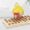Bird Block Pecking Toy Bird Grinding Cork Toy Standing Perches for Small Large Bird Birdcages Decors Molar Toy