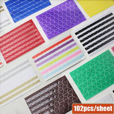 10 Blatt Modekarte Vintage Fotoecken-Schutz Album Scrapbooking Bilderrahmen Aufkleber
