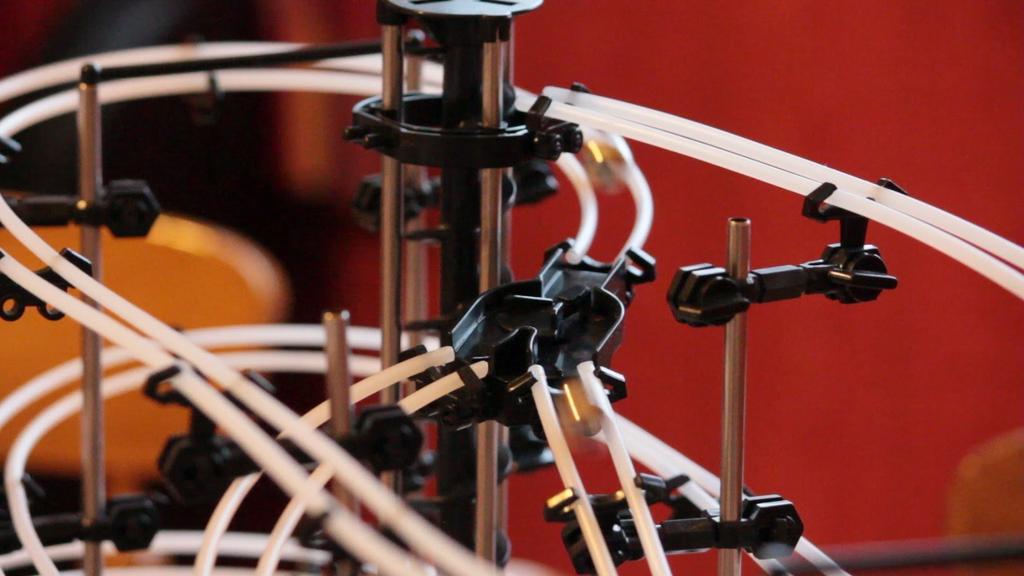 SPACE RAIL 231 Pętla Nieskończoności Space Rail Edukacyjny Tor Kulkowy Futurystyczny Edukacyjny Stanowi Świetny Element Wystroju WNĘTRZA NIE. Puzzle, Zabawka, Trening,