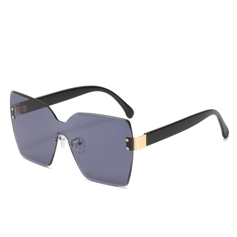 JYL TS Eyeglasses Unisex Plain Frame Anti-blue Light Rivet Big Frame 8236 A-13437