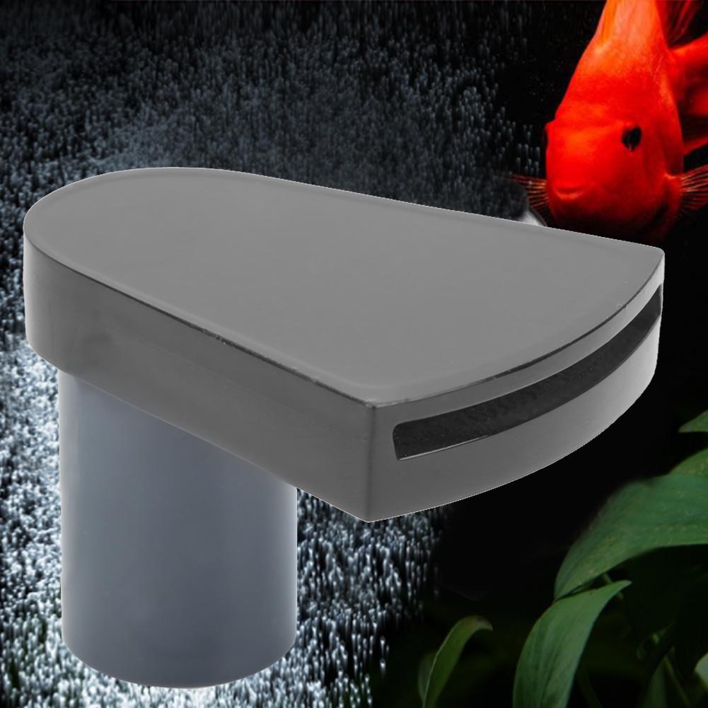 Black Acrylic 360 Degrees Adjustable Aquarium Duckbill Nozzle Fish Tank Water Flow Accelerator Outlet