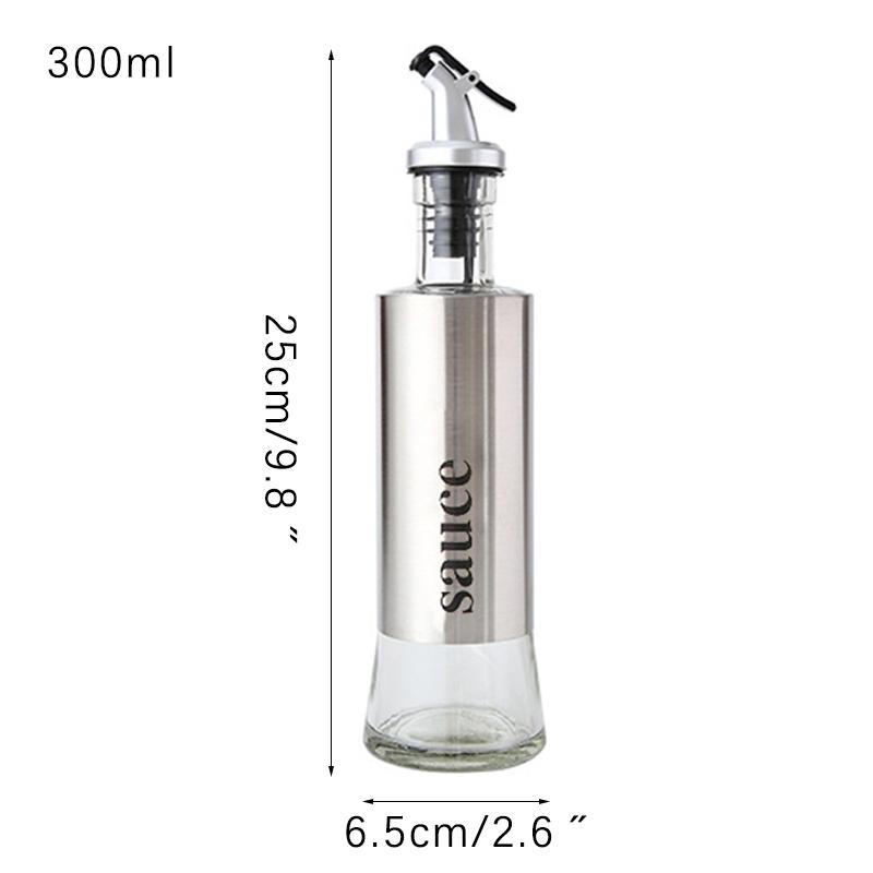 Cooking Seasoning Bottle Dispenser Glass Vinegar Sauce Olive Oil Dispenser Seasoning Jars Kitchen Cooking Tools