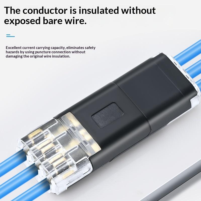 D3 Electric Cable Quick Connector 1/10Pcs Free Stripping Reliable Joiner for Commercial Lighting