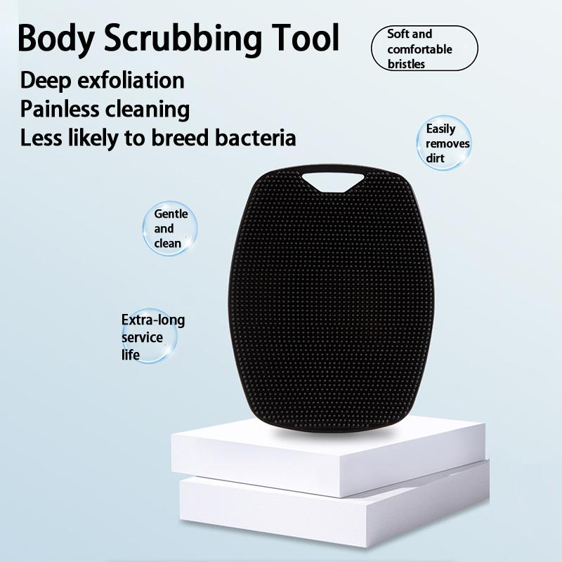 Exfoliační tělový kartáč Čisticí kartáč na záda S dírou na zavěšení Silikonový kartáč