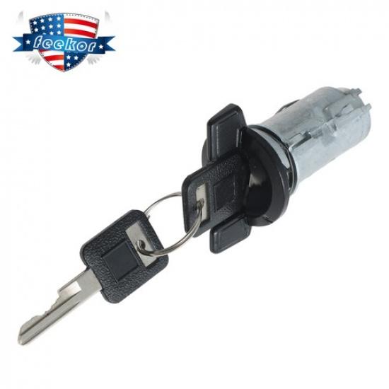 Ignition Switch Lock Cylinder 2 Key for Pontiac GMC Yukon Suburban 16627130