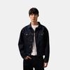 Calvin Klein American Vintage Classic Studded Button Loose Fit Denim Jacket Men Jackets Dark-Blue J326391