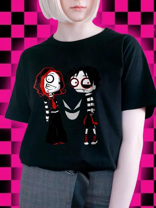 Emo Kid Y2K T-shirt S