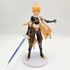 18cm Genshin Traveler /Lumine Anime Figure Genshin Impact Aether Action Figure Venti /Klee /Qiqi Figure Collectible Doll Toy