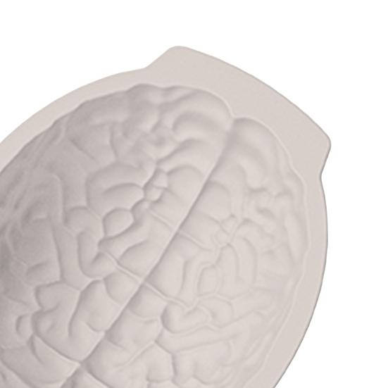 Silikonová forma na fondán s lidským srdcem, forma na dort ve tvaru mozku na pečení dortu