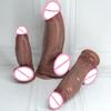 Oversized Soft Realistic Dildo Big Penis Suction Cup Dick Penetration Anal Adult Anal Sex Toys for Women Masturbation Dildo Waterproof & Easy To Clean