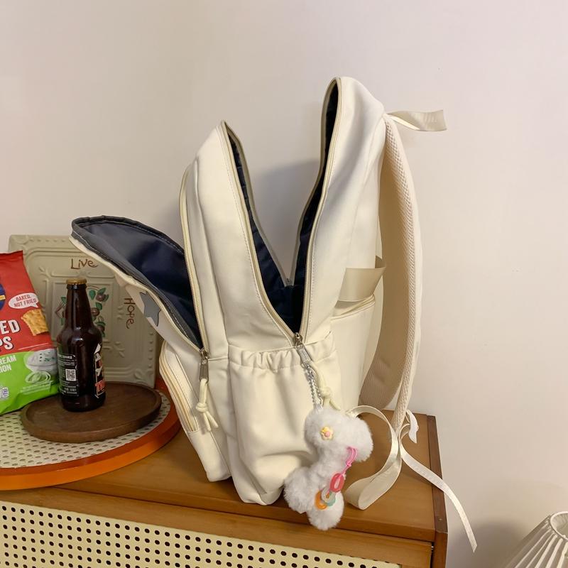 Female Students Travel Bag Large Capacity Schoolbag College Style Backpack for Middle School