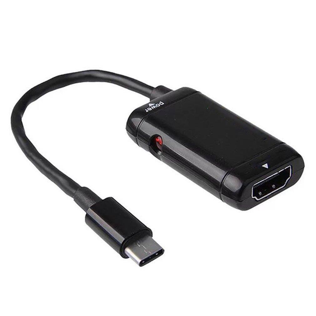 USB 3.1 Type C to HDMI-compatible Converter Cable USBC Male to HDMI-compatible Female Adapter for Android Phone Tablet Wholesale