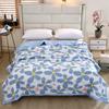 Quilt Comfortable Summer Sleep Brushed Printed Summer  Cool Blanket Skin-friendly Air-conditioning Comforter Bedspread Bed Cover