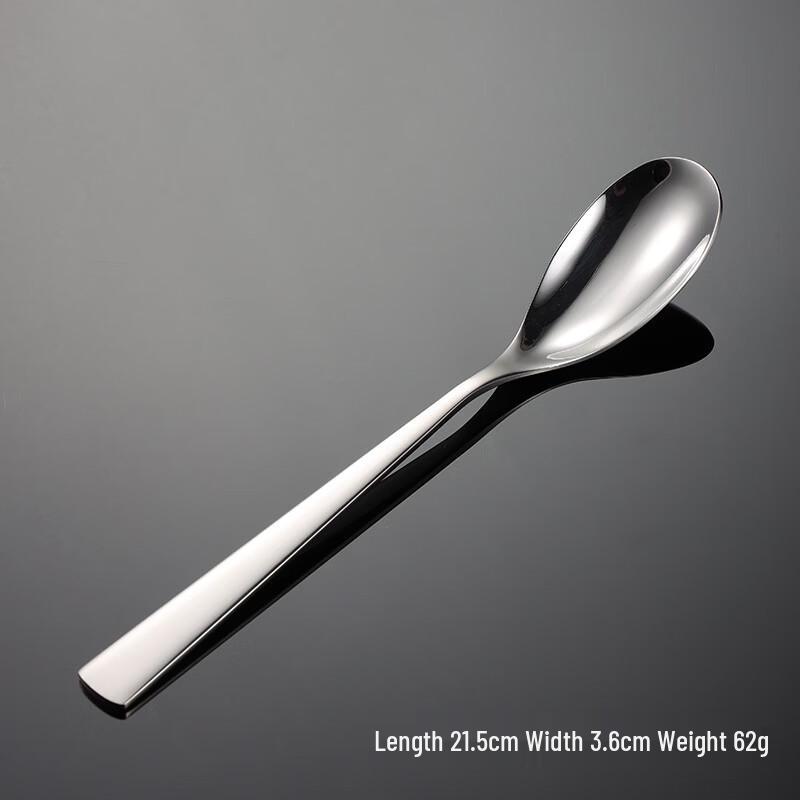 

Qianxing 304 Stainless Steel Dinner Spoon 10-Piece Set