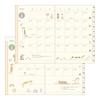 Midori Pocket Diary 2027 B6 Weekly Cat 22449006 January Planner, Pattern, (Starts 2027)