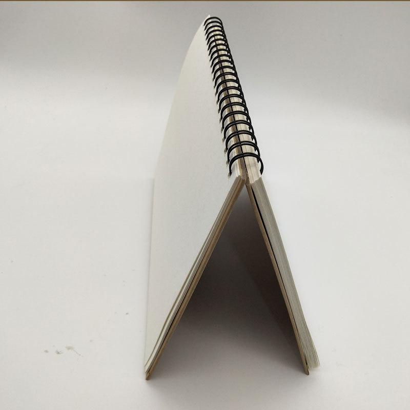 Verdikte spiraal schetsboek A4 speciaal 8K schetsboek voor kunststudenten, speciaal schilderboek 16 open handgeschilderd schetspapier