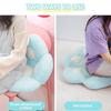 Armchair Seat Cat Paw Cushion for Office Dining Chair Desk Seat Backrest Pillow Office Seats Massage Cat Plush Cartoons Cushion