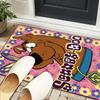 Scoo-dog Mystery Night Office Rug Chair Mat, Game Carpet, Suitable for Front Door, Bedroom, Living Room, Desk, Holiday Gift