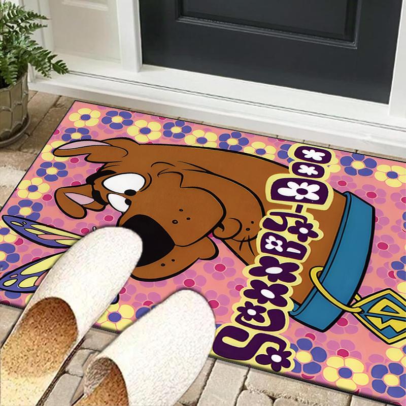 Scoo-dog Mystery Night Office Rug Chair Mat, Game Carpet, Suitable for Front Door, Bedroom, Living Room, Desk, Holiday Gift