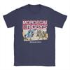 T-shirt Uomo Regular Show Mordecai and The Rigbys Band Creative 100% Cotone Girocollo Manica Corta Magliette Taglie Forti