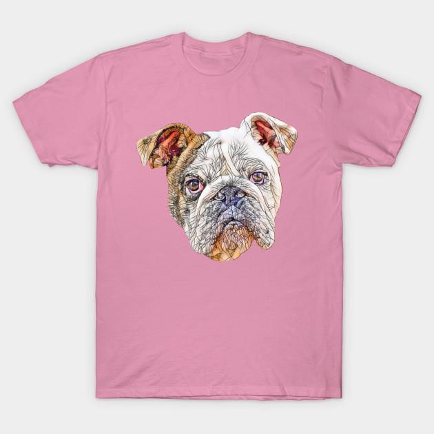 T Shirt Women English Bulldog Face Harajuku Print Kawaii Tshirt Summer Short Sleeve Female T-Shirt Top Tee